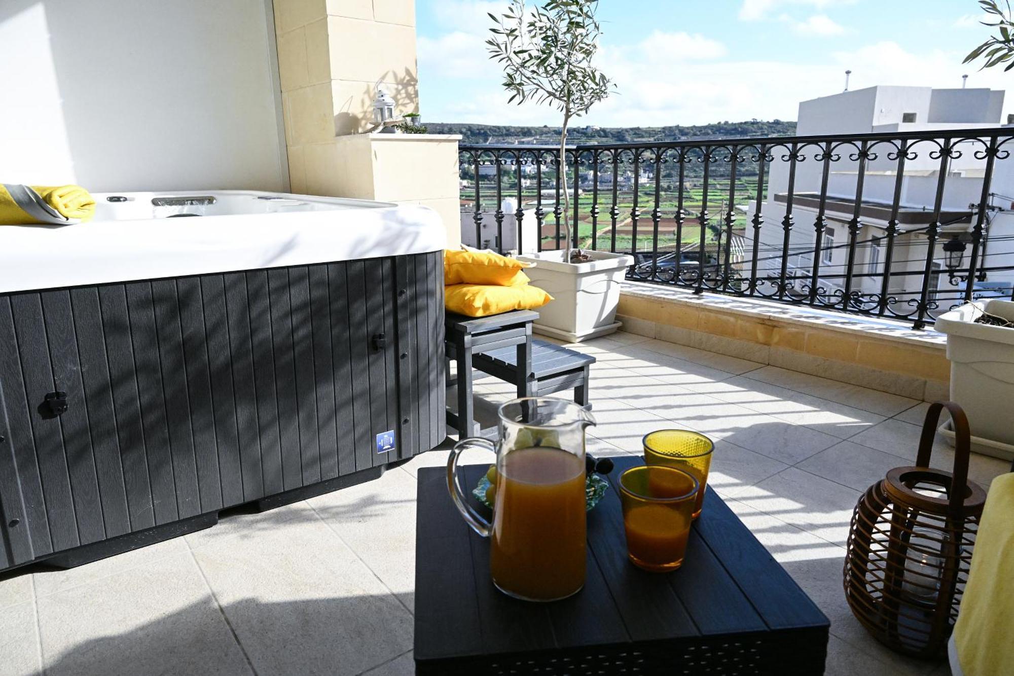 Fl 1 Ta'Lonza Luxury With Hot Tub By Homely 梅利哈 外观 照片